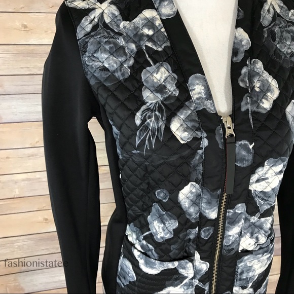 Lululemon inky floral black ghost cardigan again 4 - Picture 3 of 7